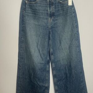 NWT Etica Marley Ultra Highrise Baggy Button-fly Wide Leg Jeans